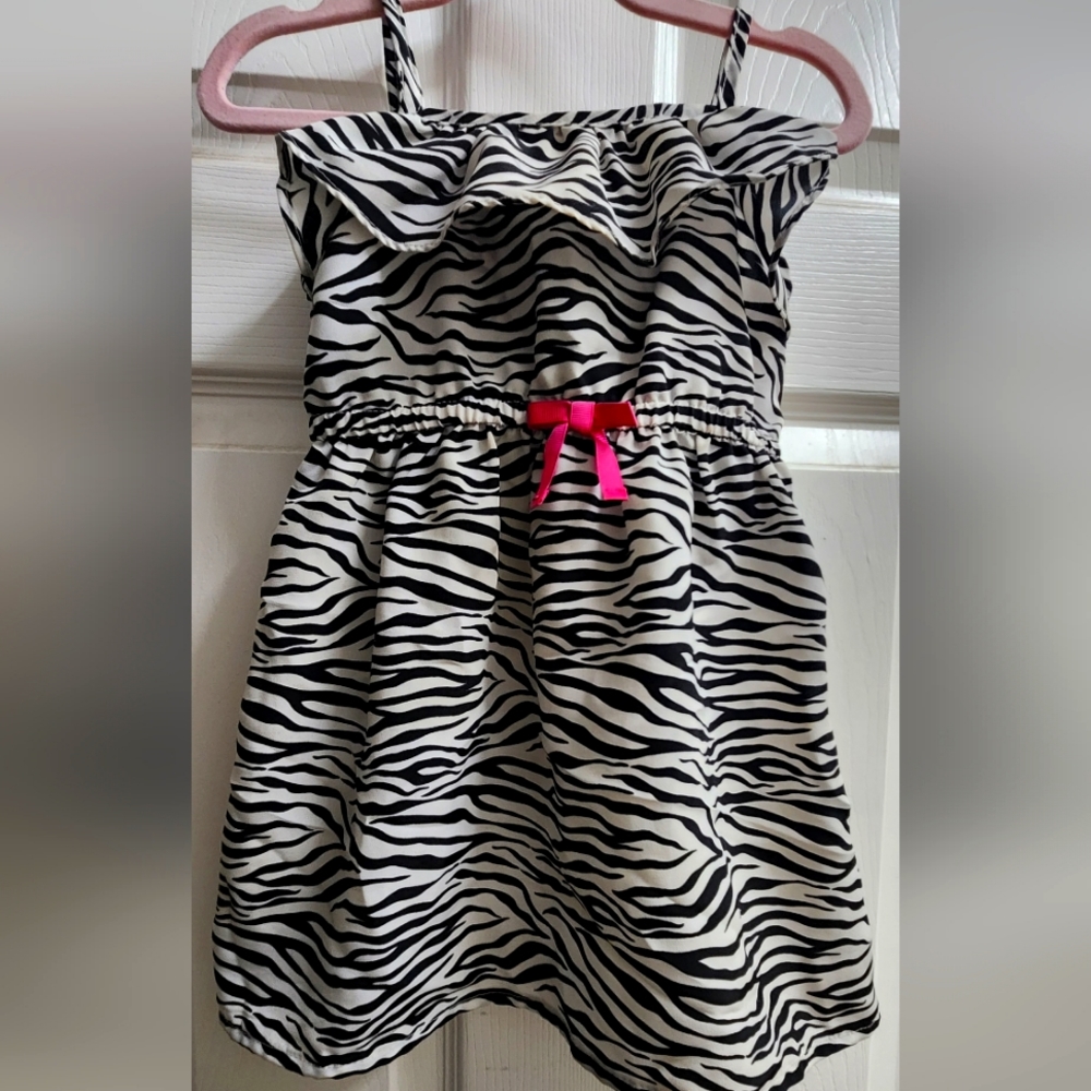 Zebra girls dress